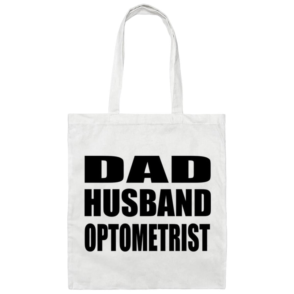 Dad Husband Optometrist - Tote Bag White
