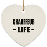 Chauffeur Life - Heart Ornament