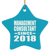 Management Consultant Since 2018 - Star Ornament