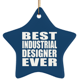 Best Industrial Designer Ever - Star Ornament