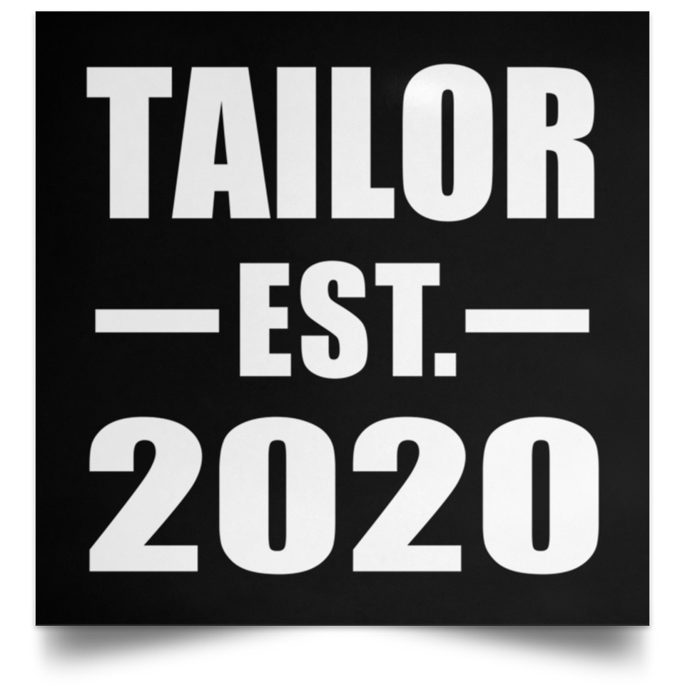 Tailor Established EST. 2020 - Poster Square