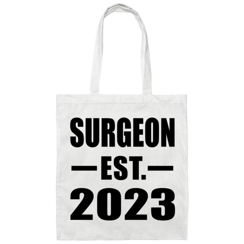 Surgeon Established EST. 2023 - Tote Bag White