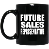 Future Sales Representative - 11oz Coffee Mug Black