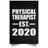 Physical Therapist Established EST. 2020 - Poster Portrait