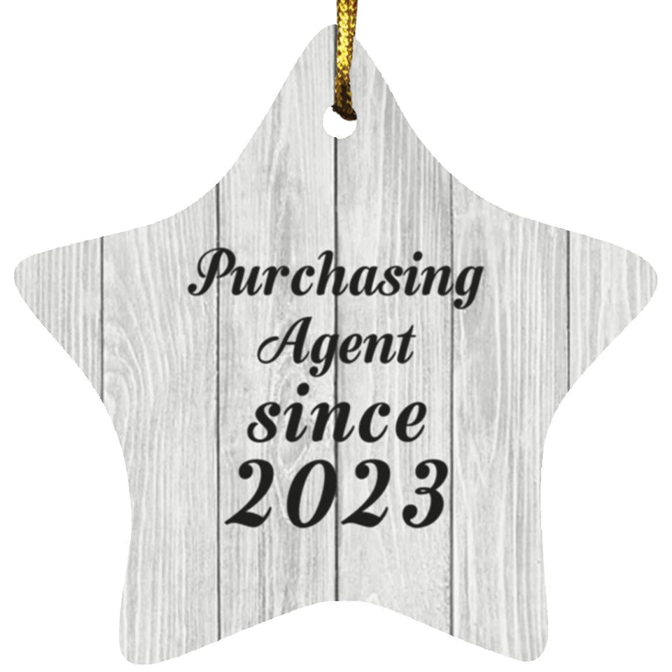 Purchasing Agent Since 2023 - Star Ornament F