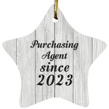 Purchasing Agent Since 2023 - Star Ornament F