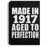 107th Birthday Made In 1917 Aged To Perfection - Canvas Portrait