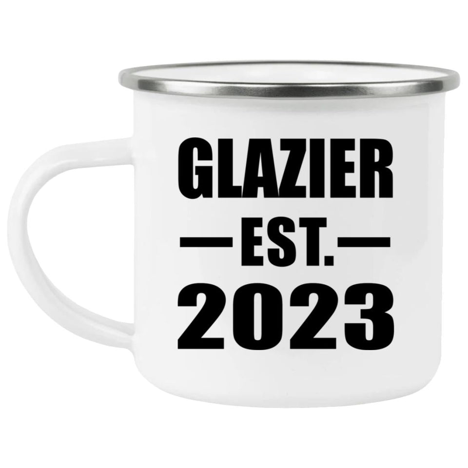 Glazier Established EST. 2023 - 12oz Camping Mug