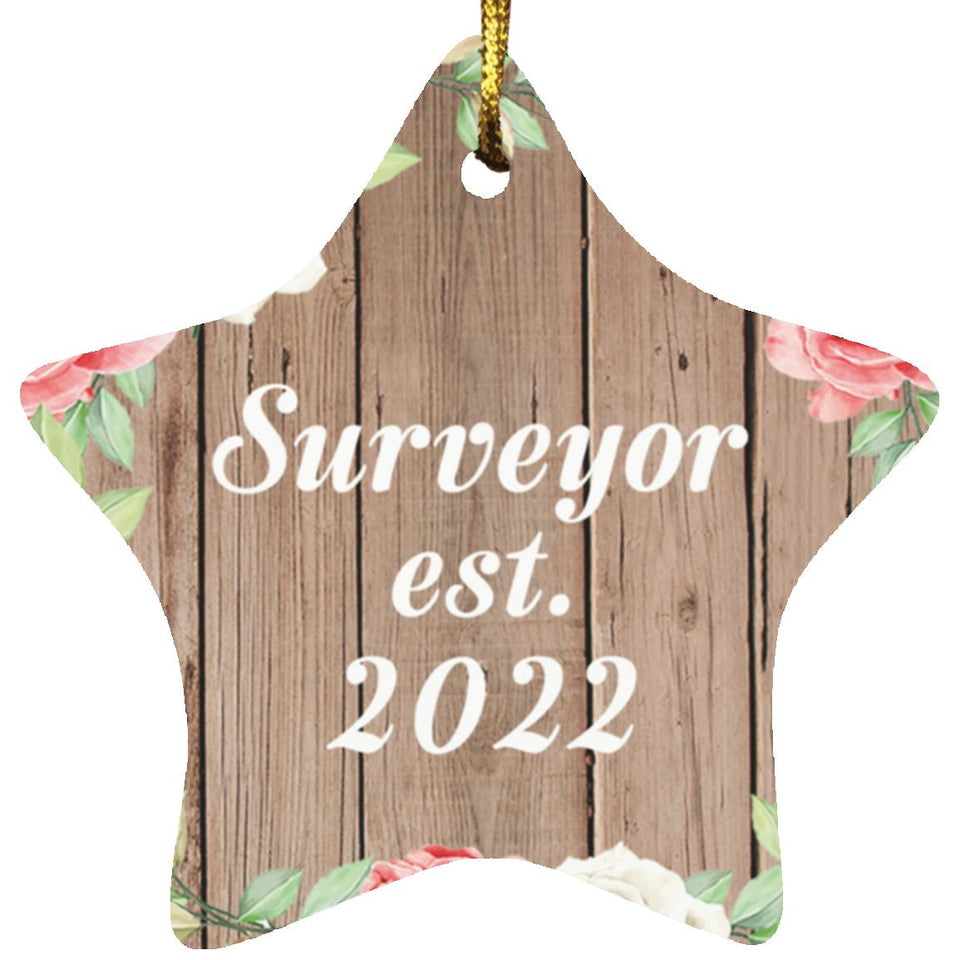 Surveyor Established Est. 2022 - Star Ornament B