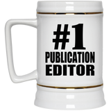 Number One #1 Publication Editor - Beer Stein