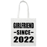 Girlfriend Since 2022 - Tote Bag White