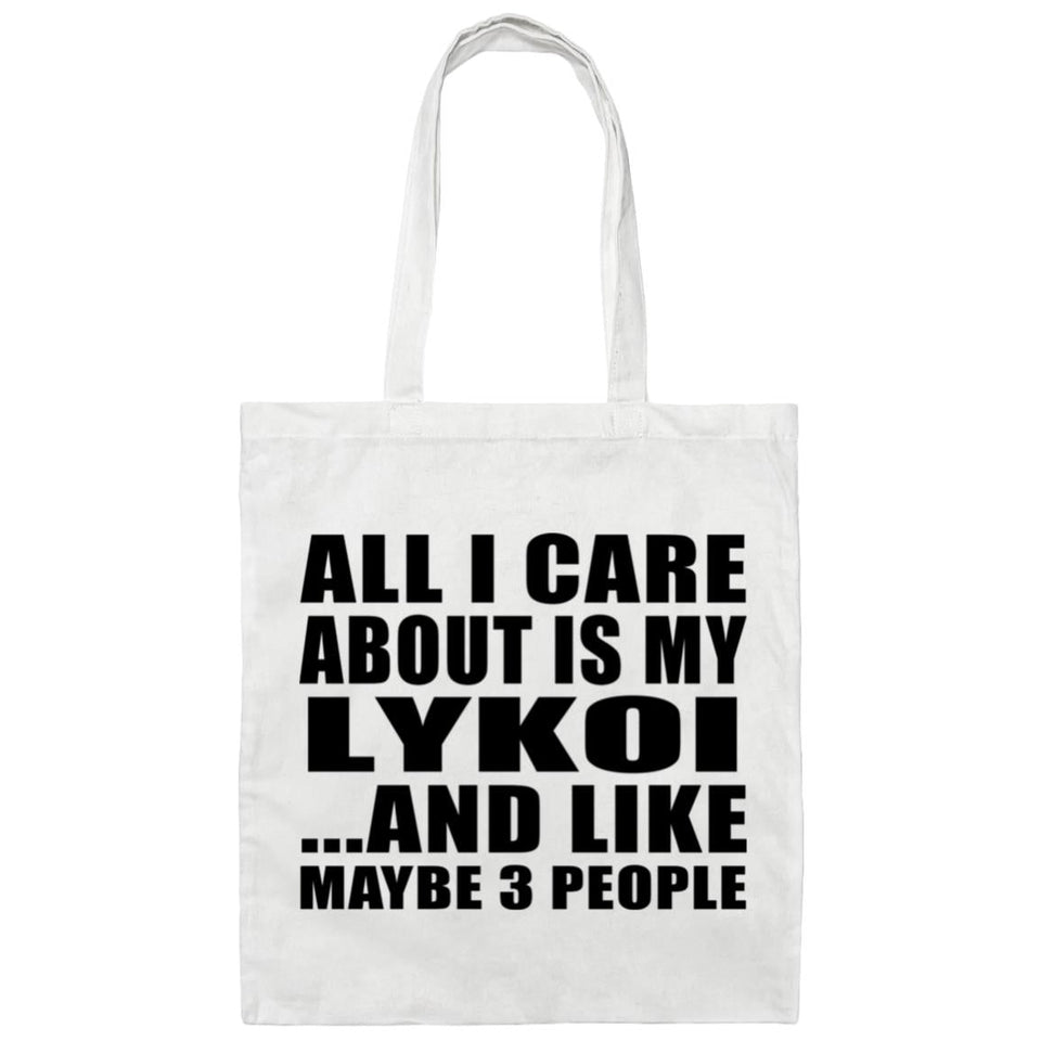 All I Care About Is My Lykoi - Tote Bag White