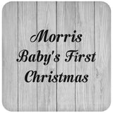 Morris Baby's First Christmas - Drink Coaster F