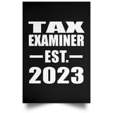 Tax Examiner Established EST. 2023 - Poster Portrait