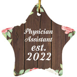 Physician Assistant Established Est. 2022 - Star Ornament A