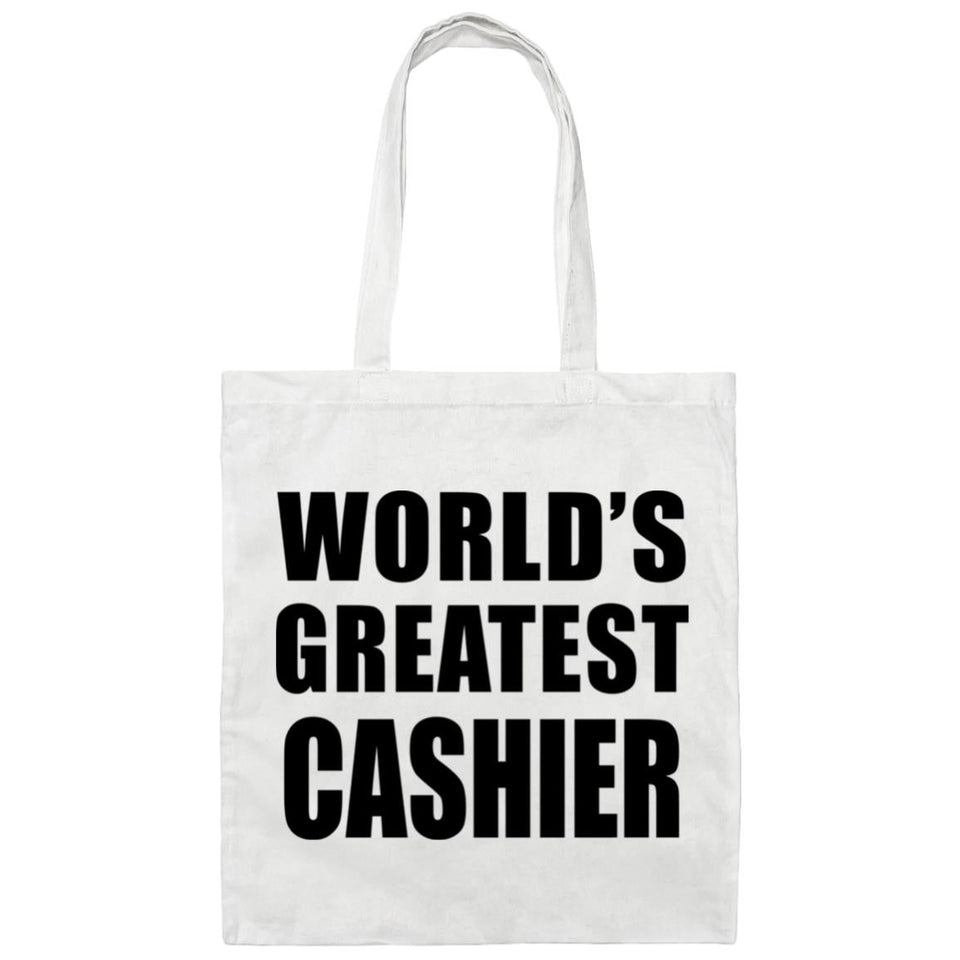 World's Greatest Cashier - Tote Bag White