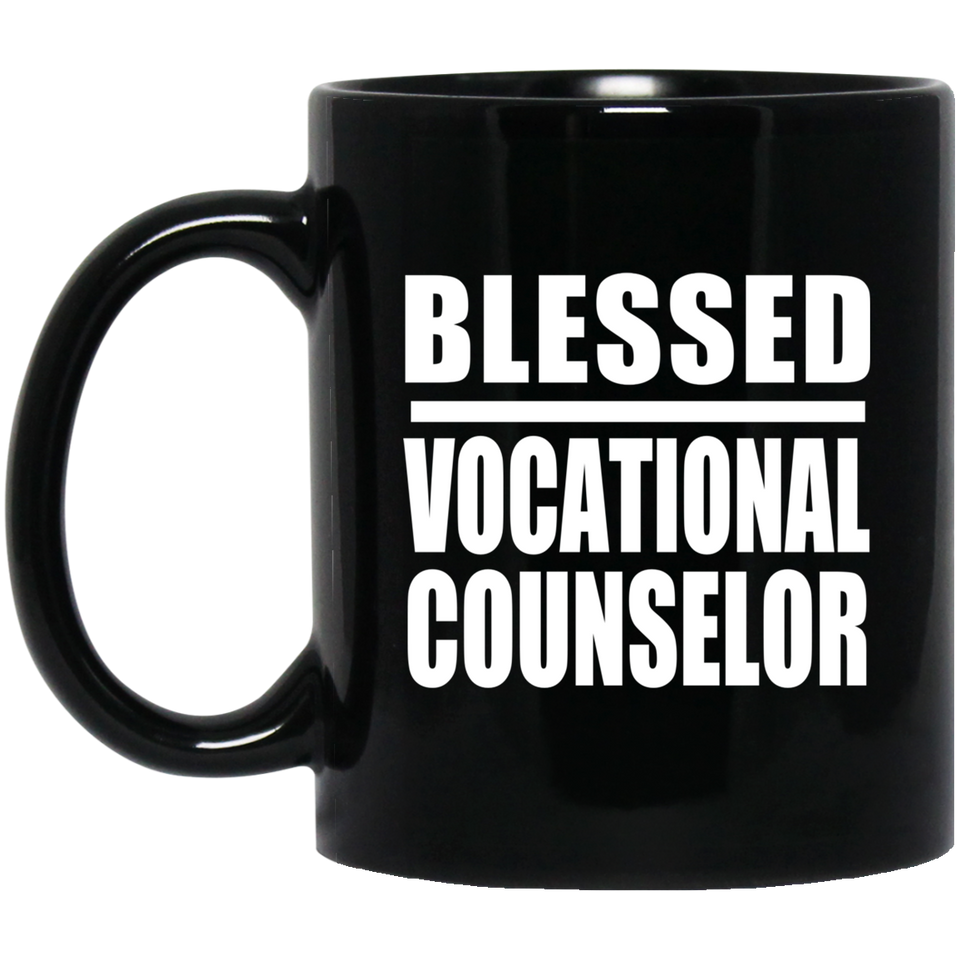 Blessed Vocational Counselor - 11oz Coffee Mug Black