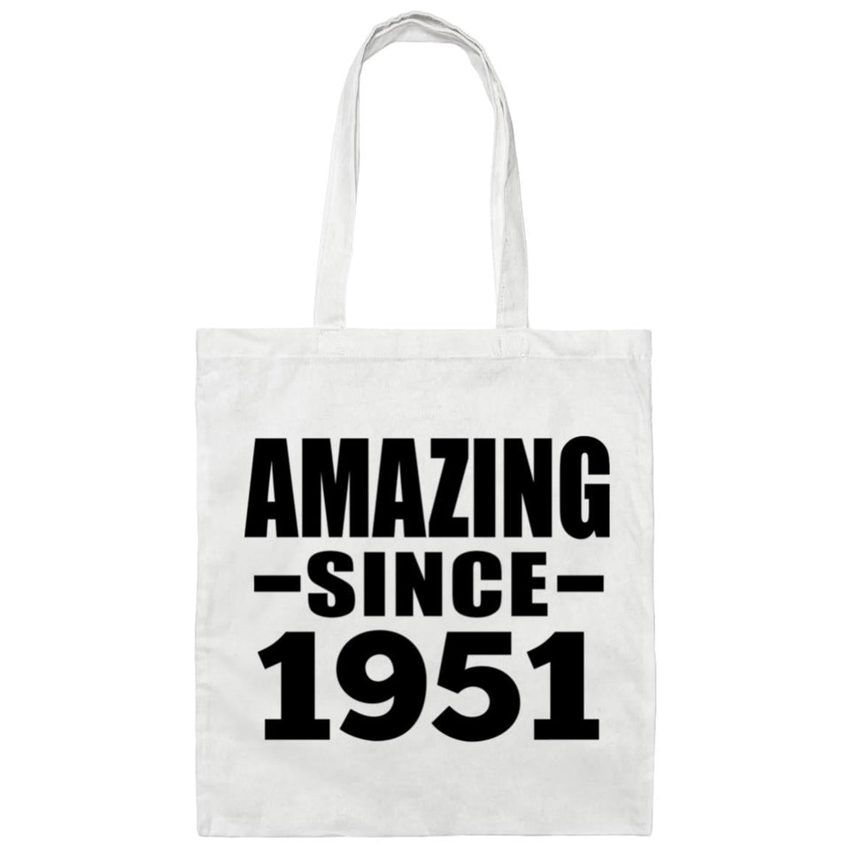 73rd Birthday Amazing Since 1951 - Tote Bag White