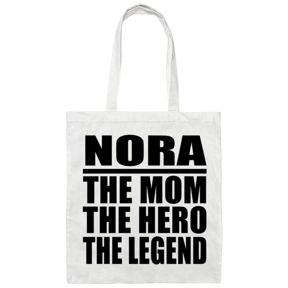 Nora The Mom The Hero The Legend - Tote Bag White
