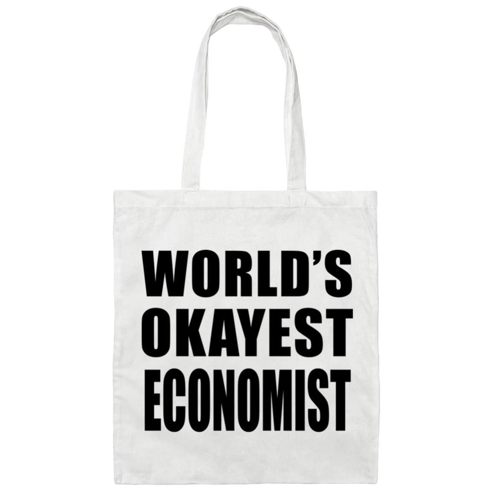 World's Okayest Economist - Tote Bag White