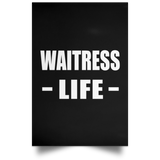 Waitress Life - Poster Portrait