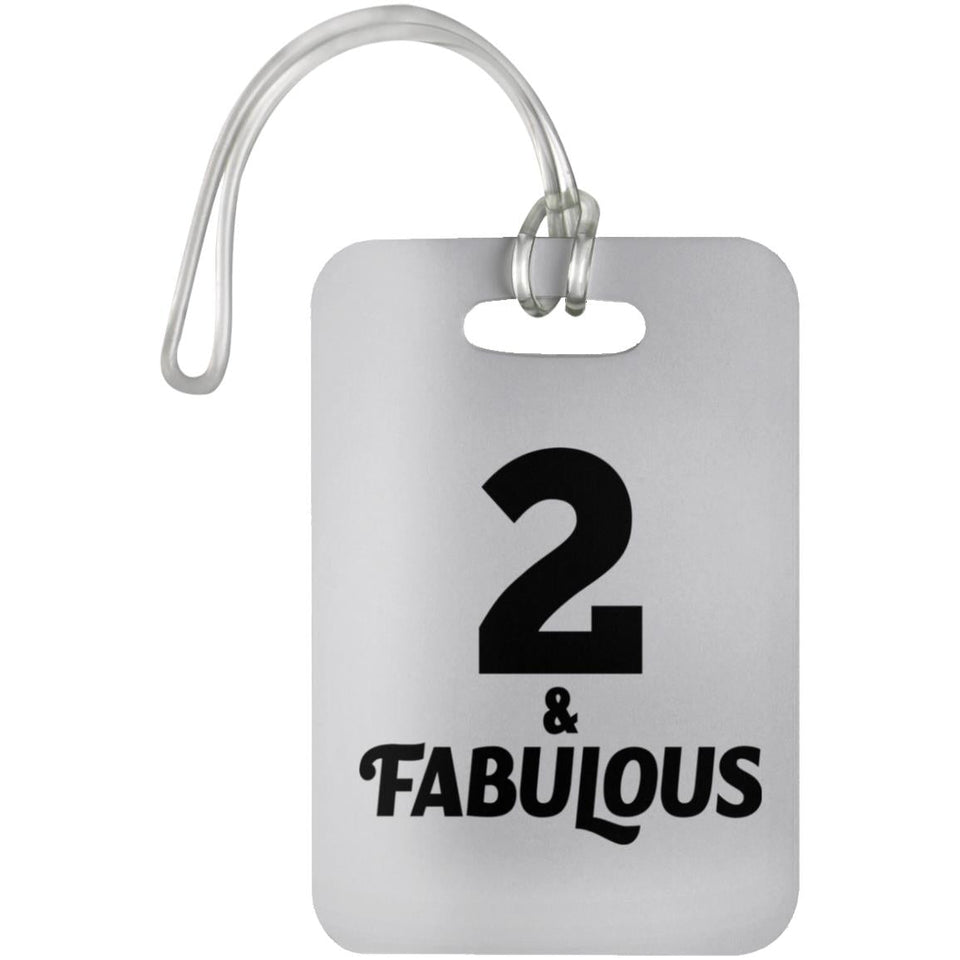 2nd Birthday 2 & Fabulous - Luggage Bag Tag