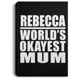 Rebecca World's Okayest Mum - Canvas Portrait