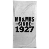 97th Anniversary Mr & Mrs Since 1927 - Hand Towel