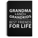 Grandma and Grandkids, Best Friends For Life - Canvas Portrait