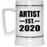 Artist Established EST. 2020 - Beer Stein