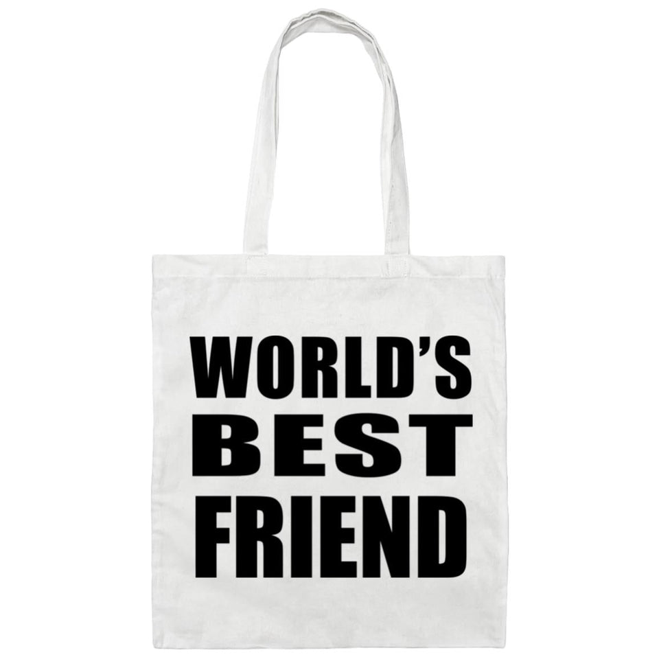 World's Best Friend - Tote Bag White