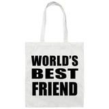 World's Best Friend - Tote Bag White
