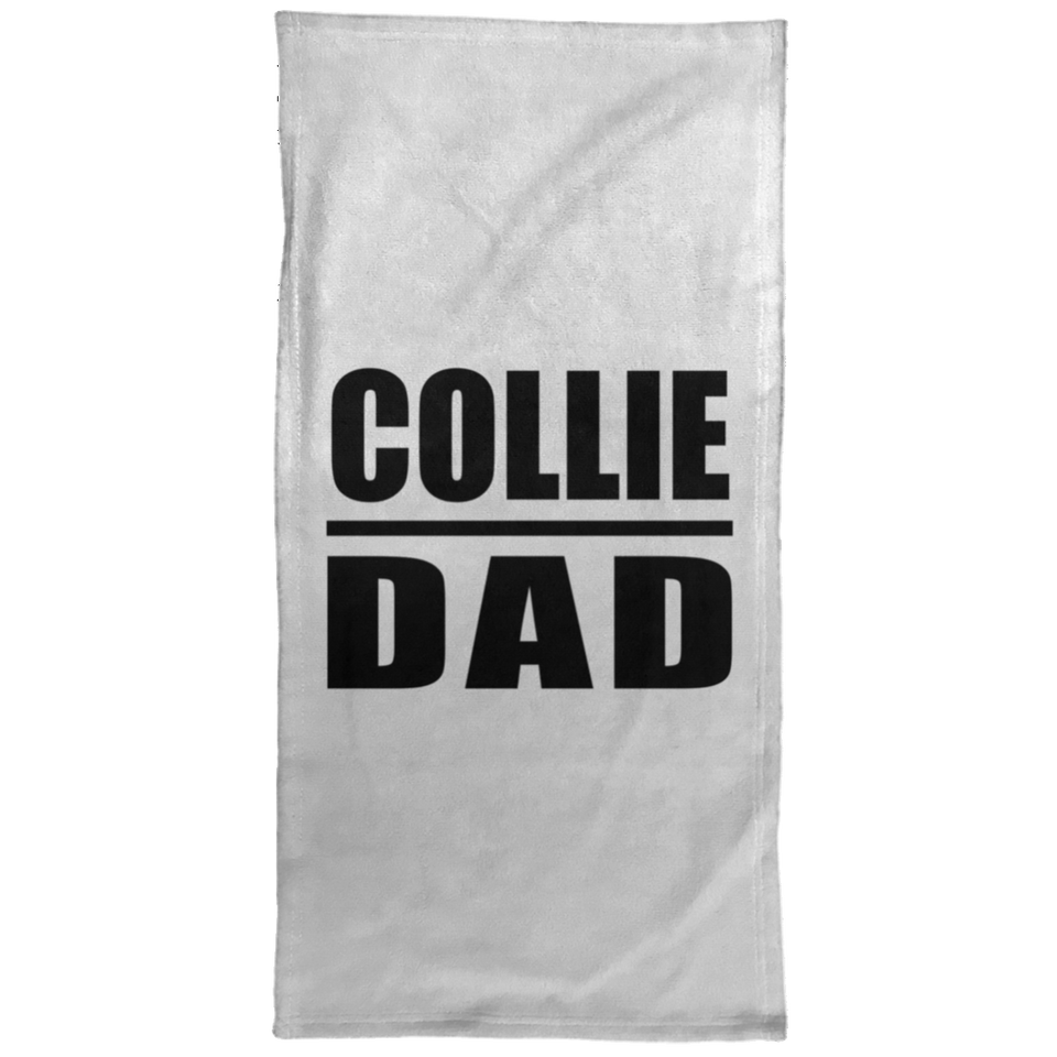 Collie Dad - Hand Towel