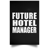 Future Hotel Manager - Poster Portrait
