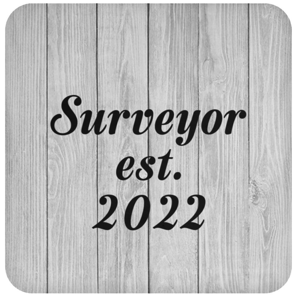 Surveyor Established Est. 2022 - Drink Coaster F