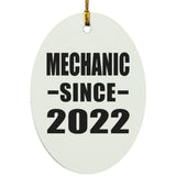 Mechanic Since 2022 - Oval Ornament