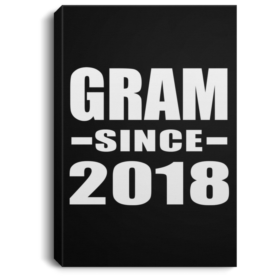 Gram Since 2018 - Canvas Portrait