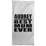 Audrey Best Mum Ever - Hand Towel