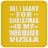 All I Want For Christmas Is My Wirehaired Vizsla - Coaster