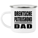 Drentsche Patrijshond Dad - 12oz Camping Mug