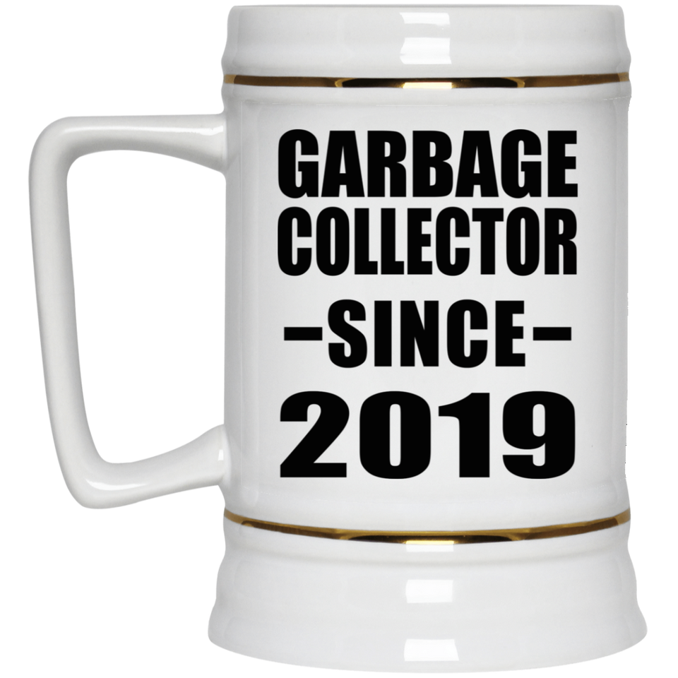 Garbage Collector Since 2019 - Beer Stein
