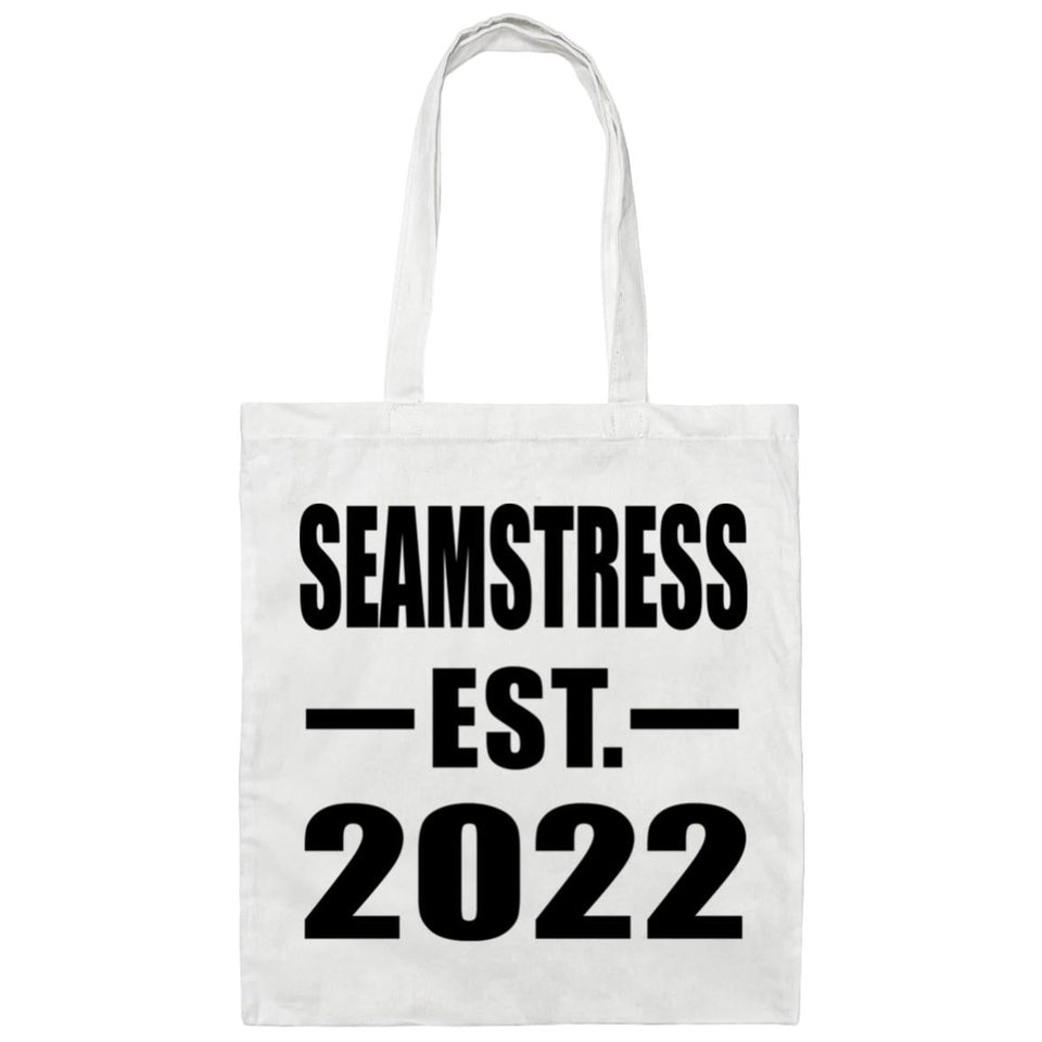 Seamstress Established EST. 2022 - Tote Bag White
