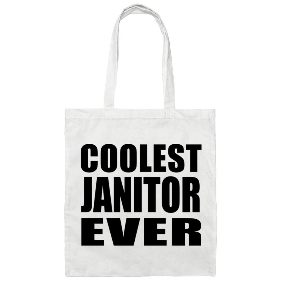 Coolest Janitor Ever - Tote Bag White
