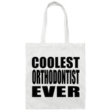 Coolest Orthodontist Ever - Tote Bag White
