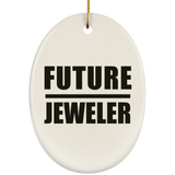 Future Jeweler - Oval Ornament