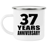 37th Anniversary 37 Years - 12oz Camping Mug
