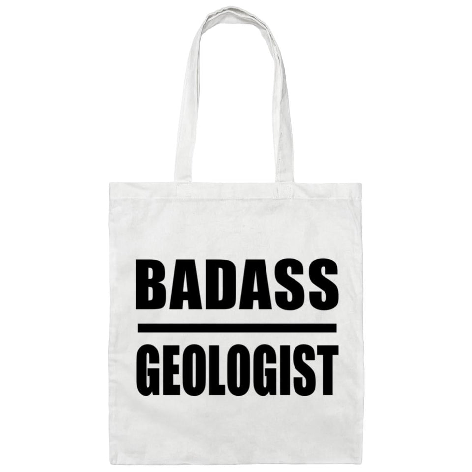 Badass Geologist - Tote Bag White