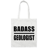 Badass Geologist - Tote Bag White