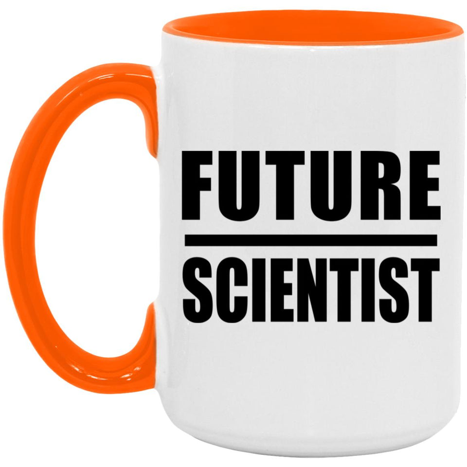 Future Scientist - 15oz Accent Mug Orange