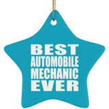 Best Automobile Mechanic Ever - Star Ornament